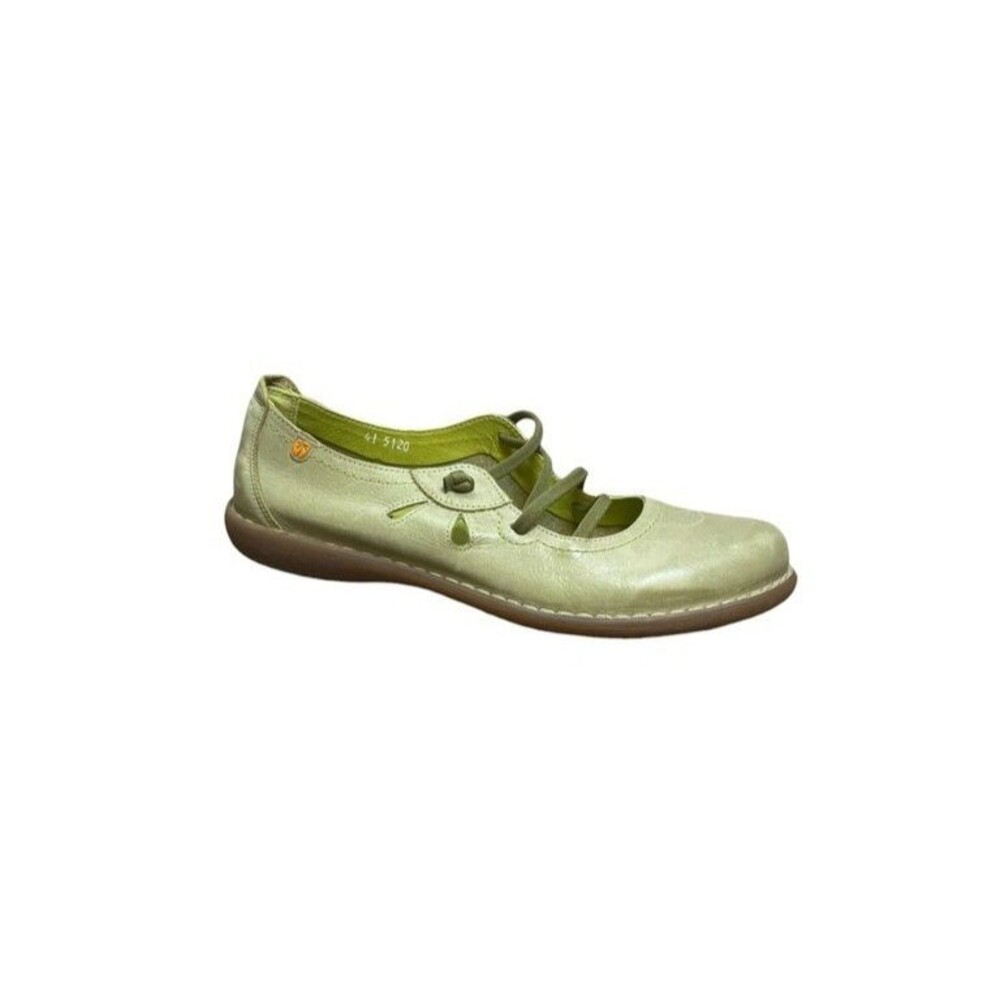 JUNGLA Leather Ballerina Shoes Womens Size  EU 41 US 10 10.5 - Boho - Slip On